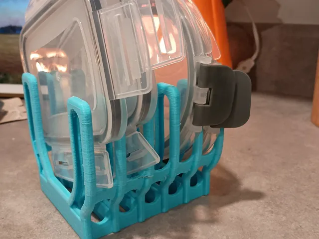 tupperware lid organizer