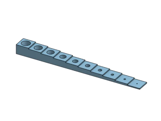 3D Printer Calibration Test – Steps & Hole Accuracy