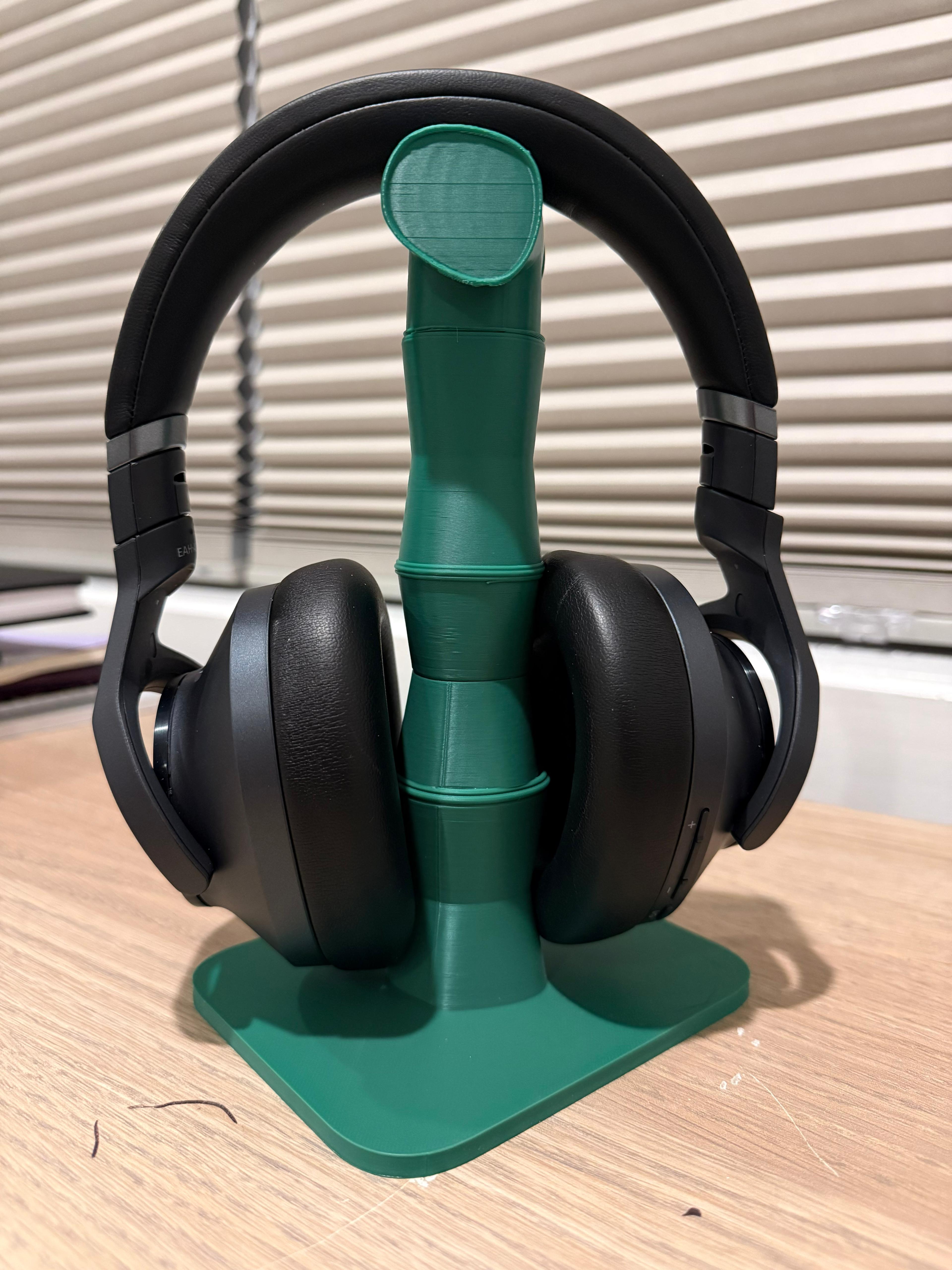 Bamboo Headphone Stand