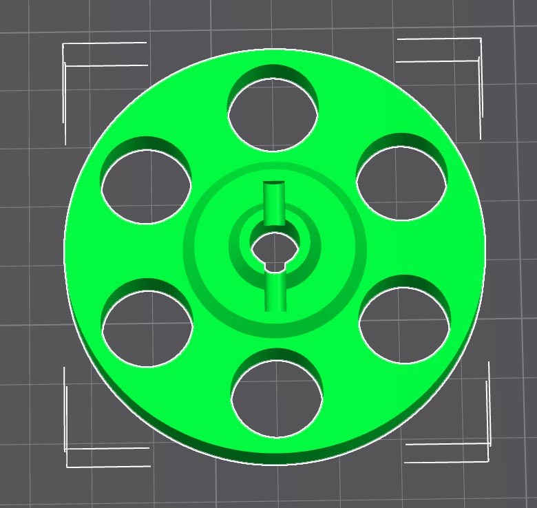 yamaha aerox waterpump drive wheel