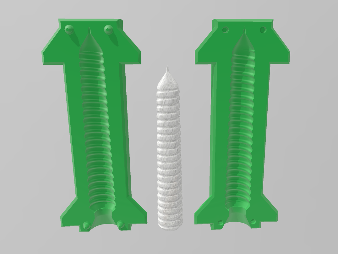 Taper Candle Molds - Candle pouring | Stabkerzenform
