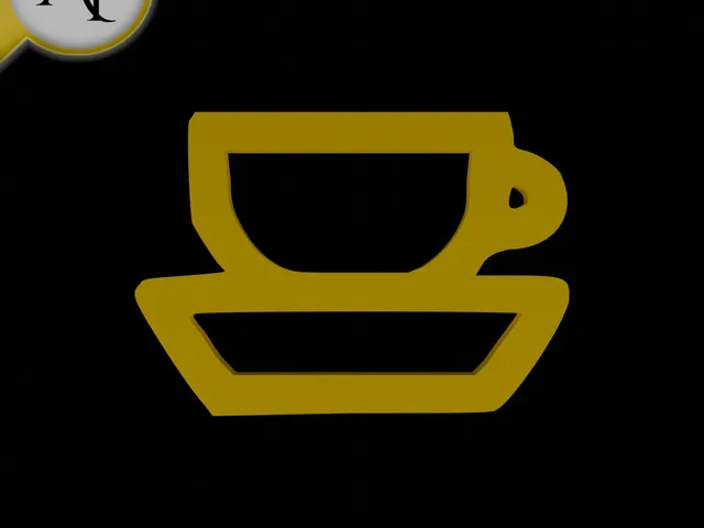 Simple Coffee Cup Symbol - 2D Art