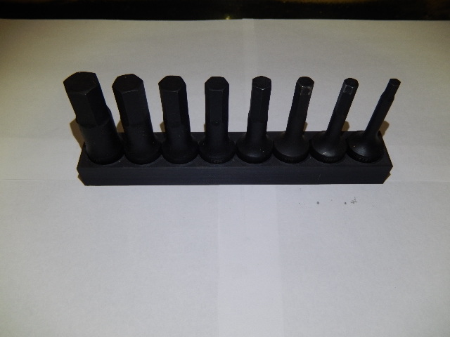 socket holder for harbor freight 1/2 drive hex (allen) mm & sae sets.
