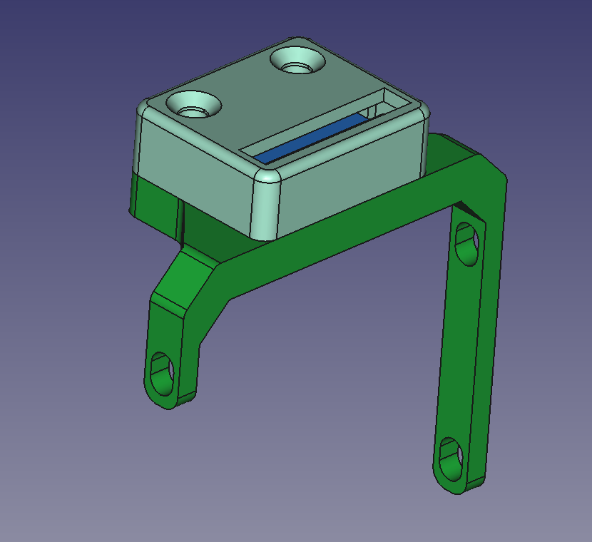 ADXL345 extruder mount for Ender 3 V3 SE