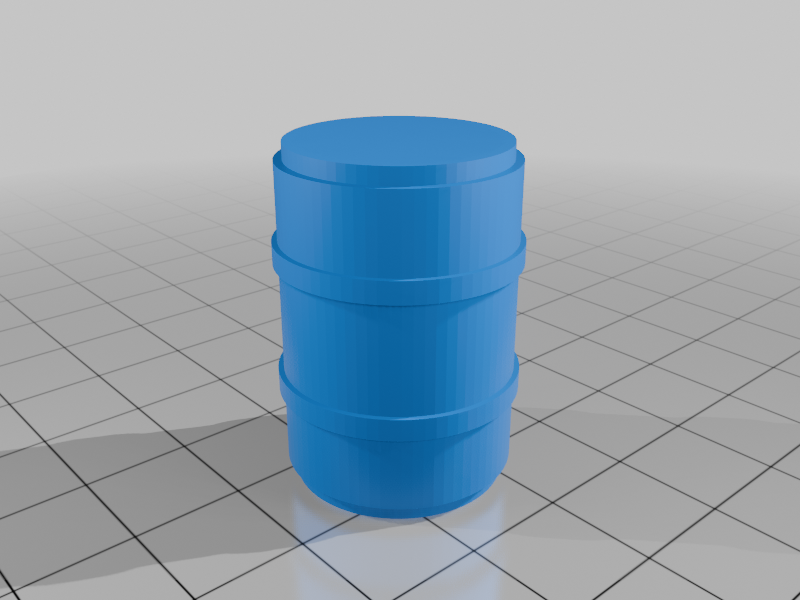 marx barrels 3D model by Dawson