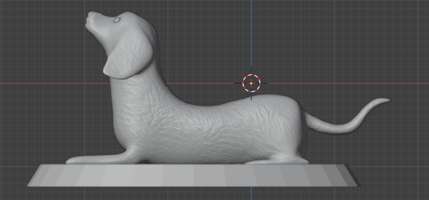 A simple dog