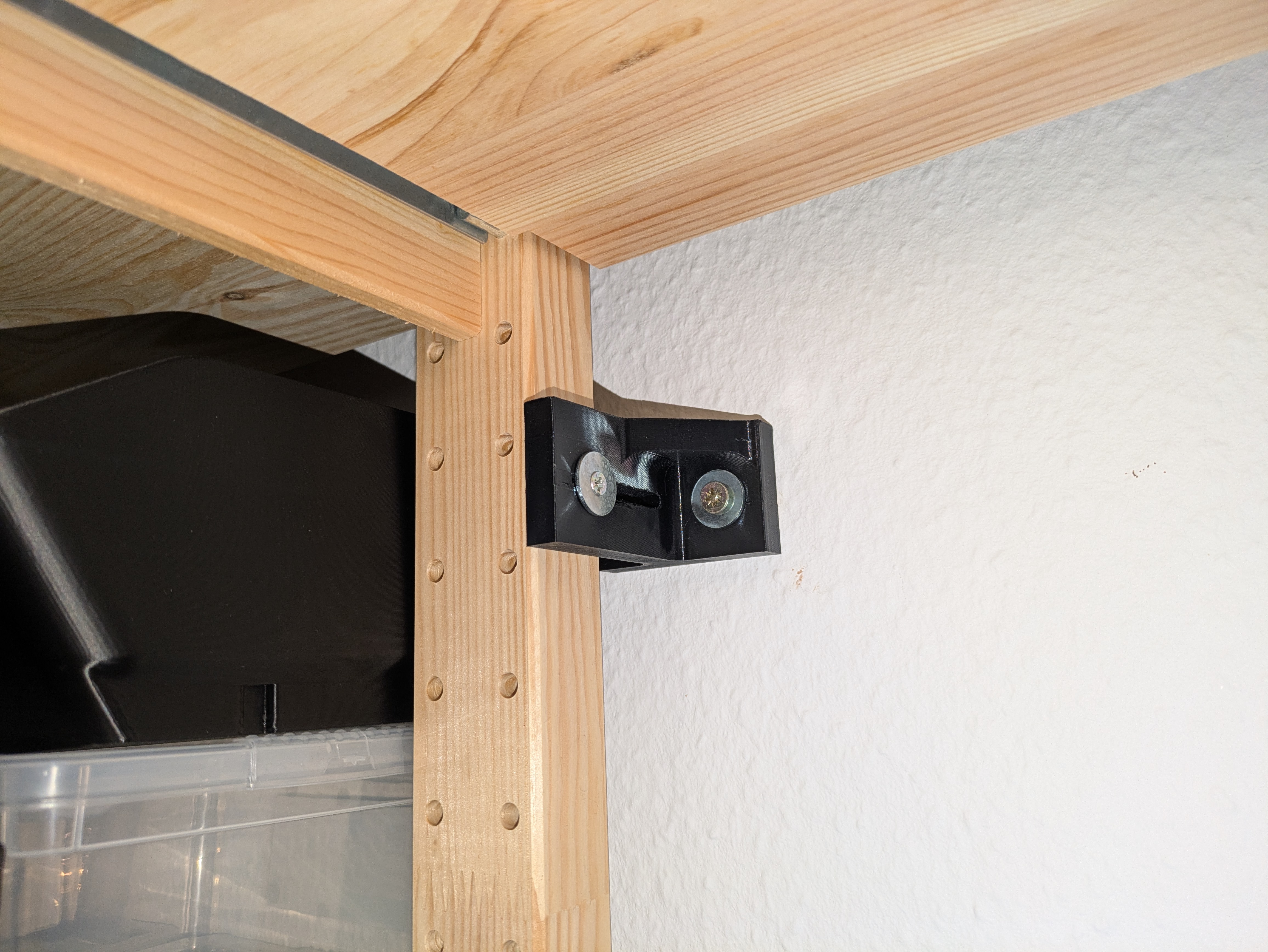 IKEA Ivar wall mount bracket 3D model