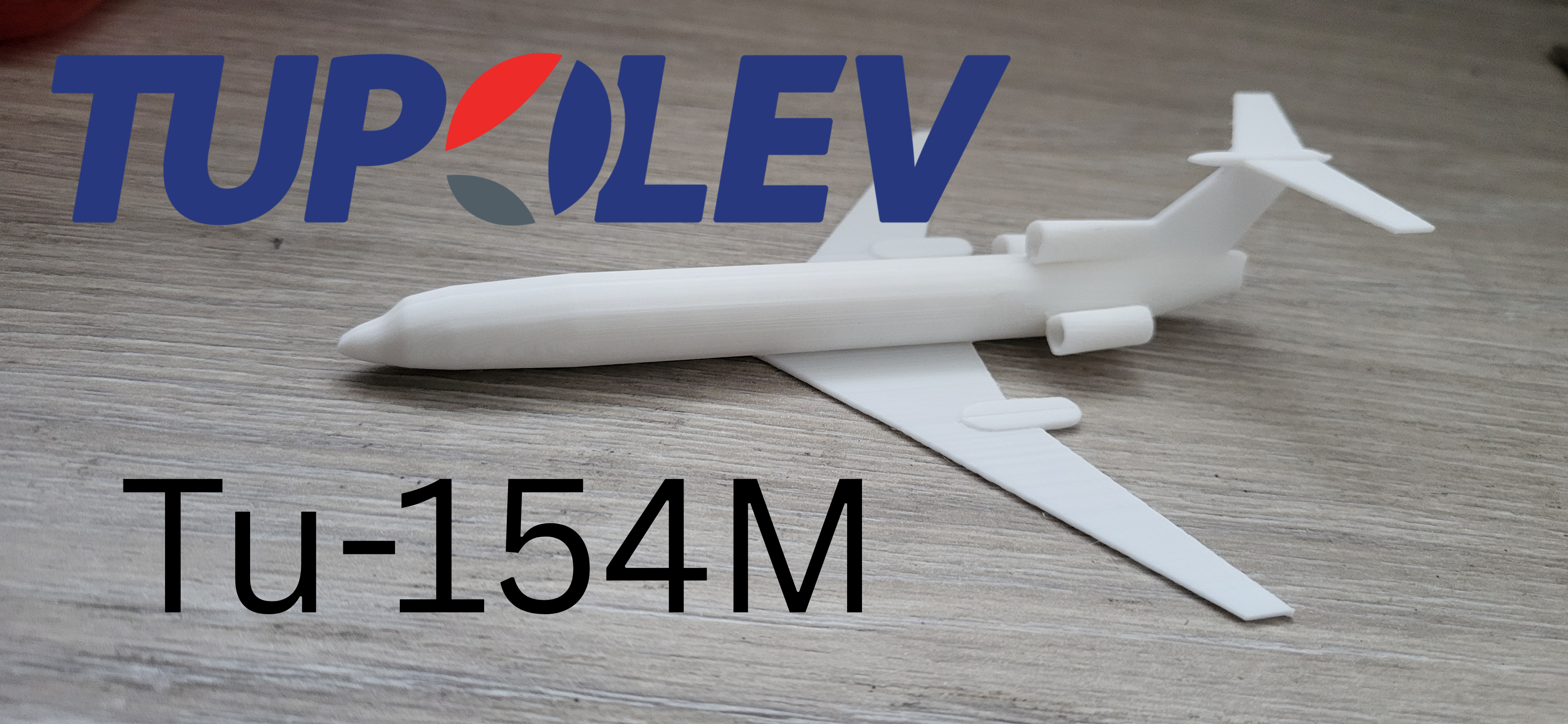 Tu-154 "Careless" Model Airliner