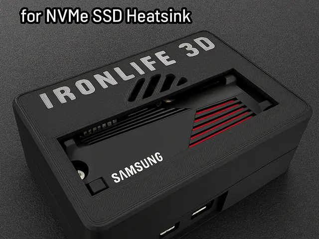 Raspberry Pi 5 Gehäuse mit NVMe & aktiver Kühlung