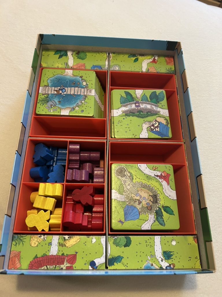 Carcassone kids - box organiser inserts