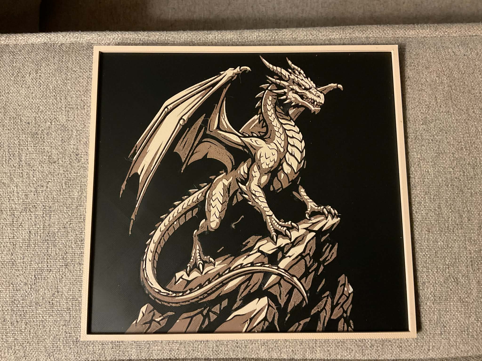 Dragon Hueforge 3D model