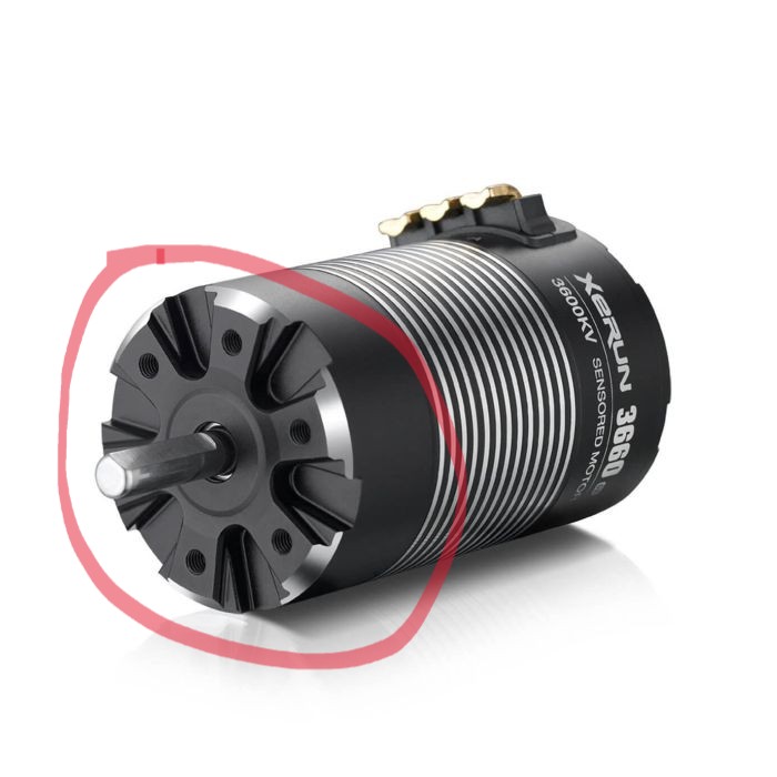 Hobbywing 3660 3652 G2 motor dust protector