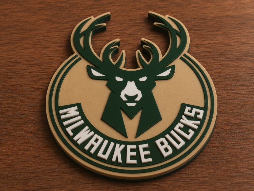Milwaukee Bucks Oversized Fan Pendant