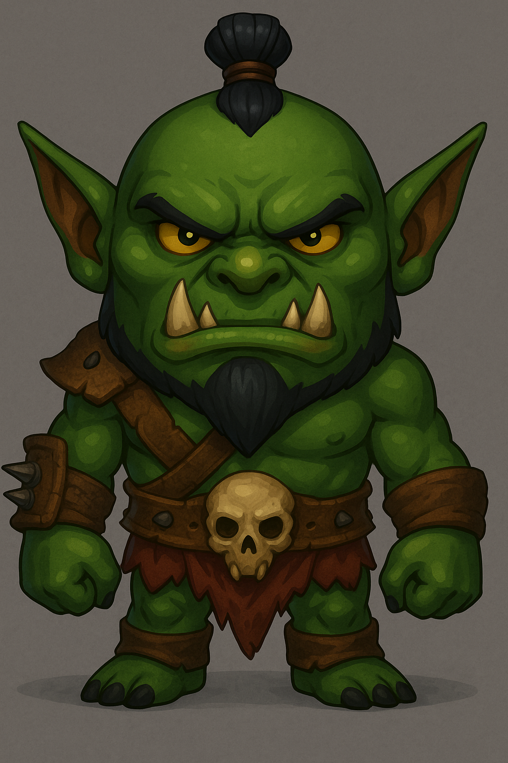 Orc Chibi - 3D Mascot OrcForge