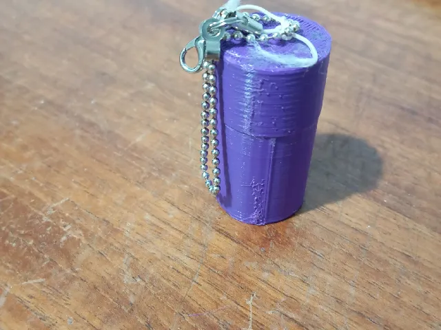 Usb Stick Holder Keychain-No Support-Fast print