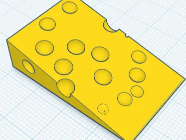 Wedge of cheese