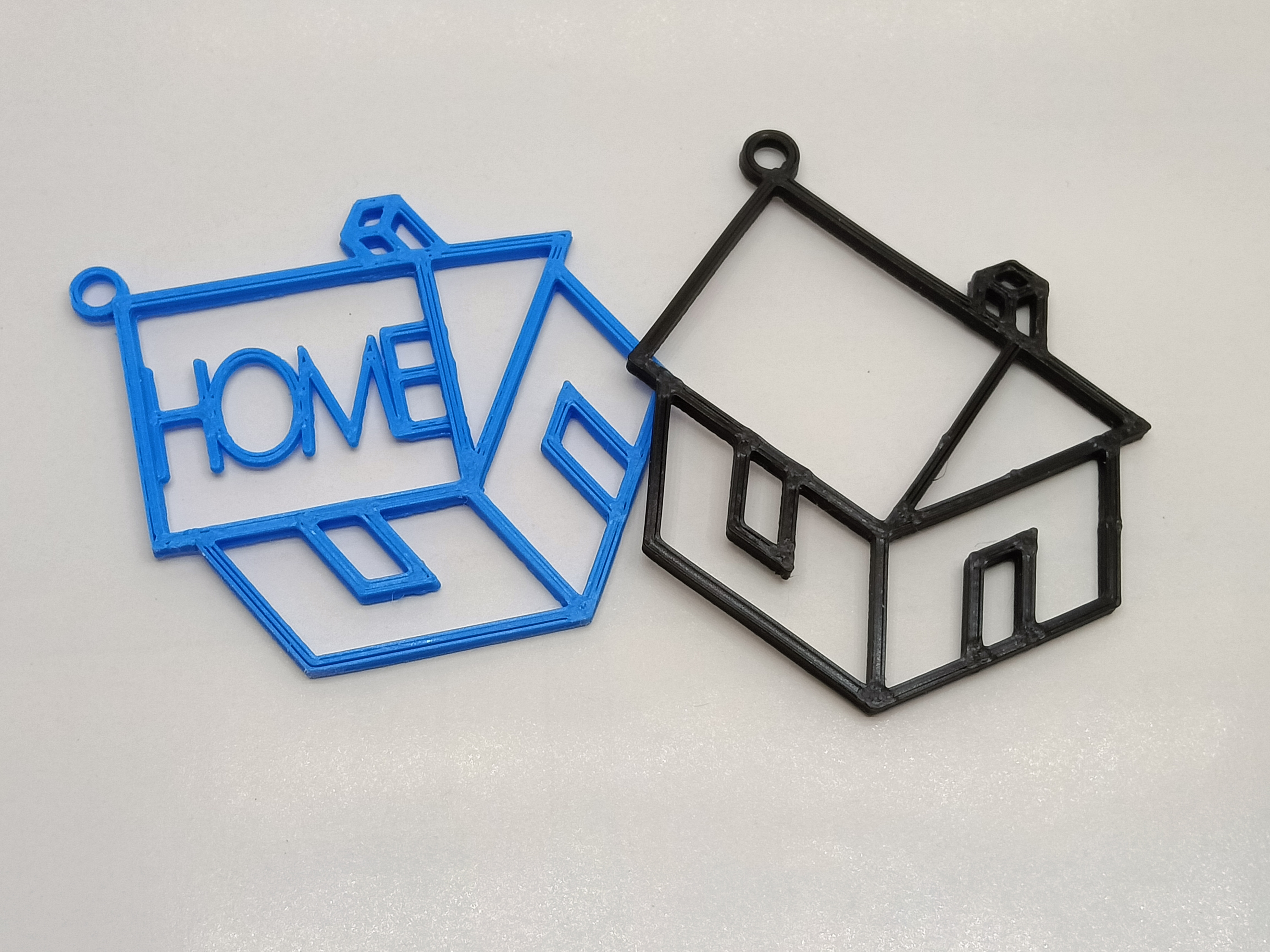 House - isometric Keychain