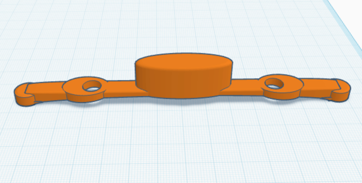 Suitcase handle buttom