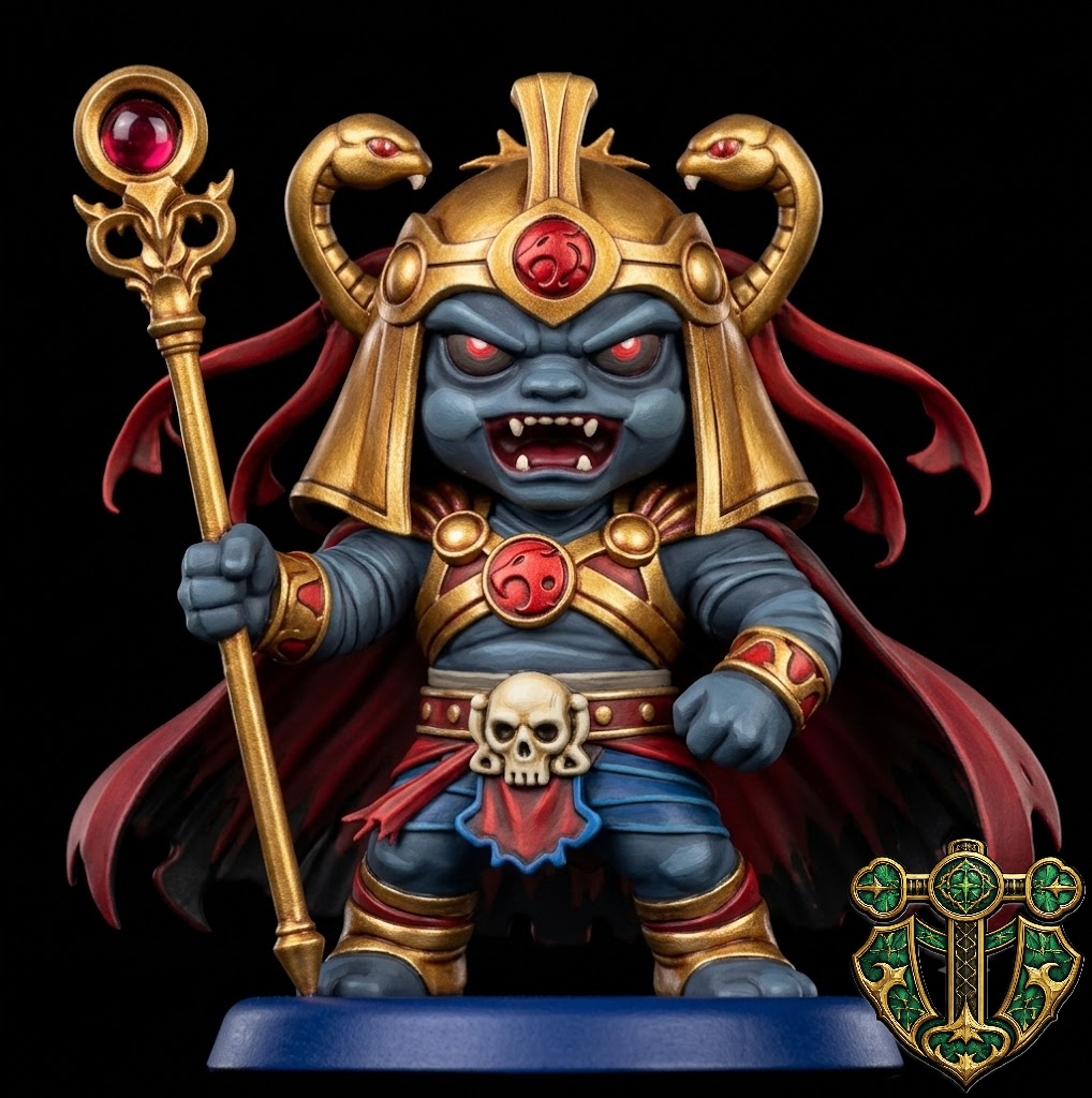 Miniatura 2 do modelo 3D Mumm-Ra Inspired Chibi