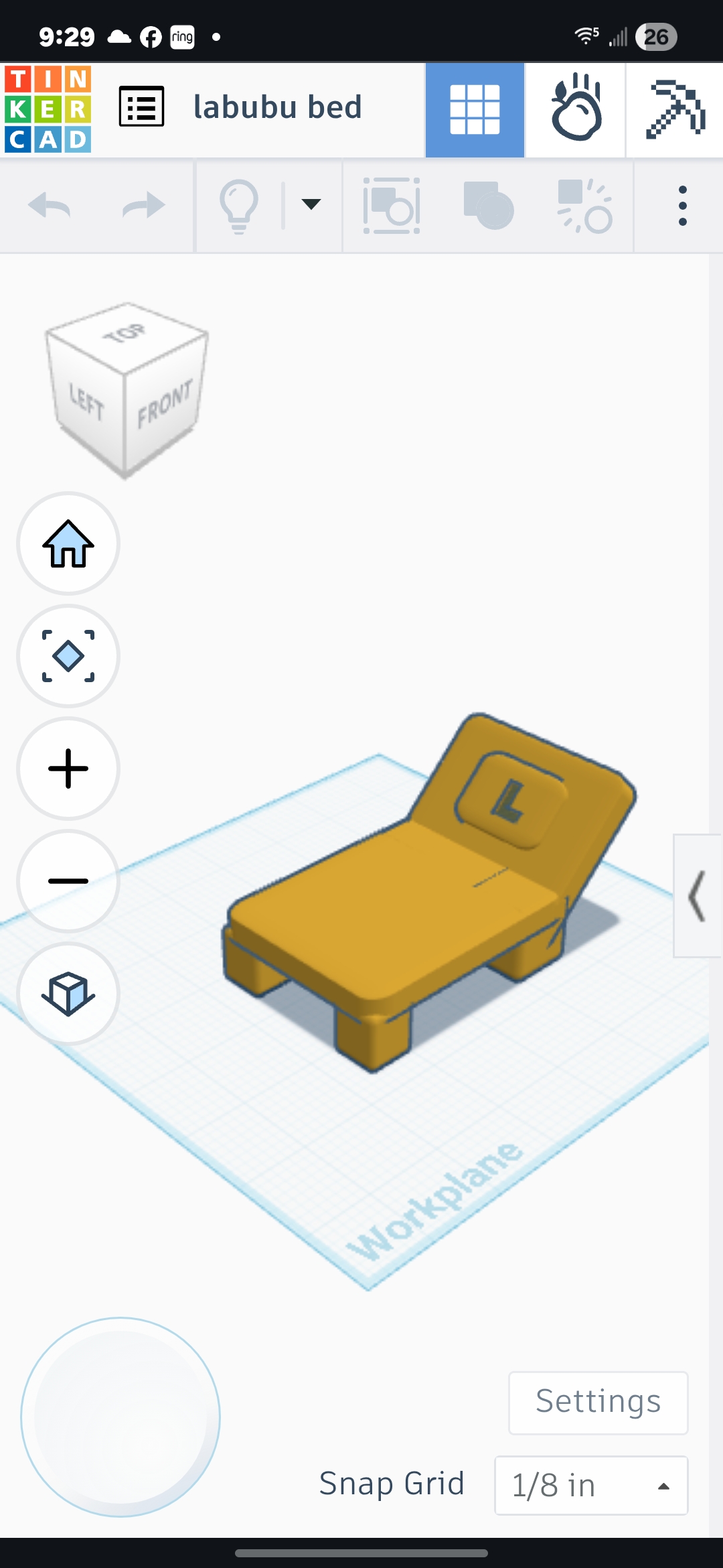 Labubu bed