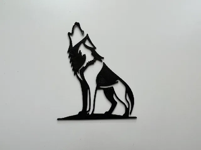 Wolf Wall Art #6