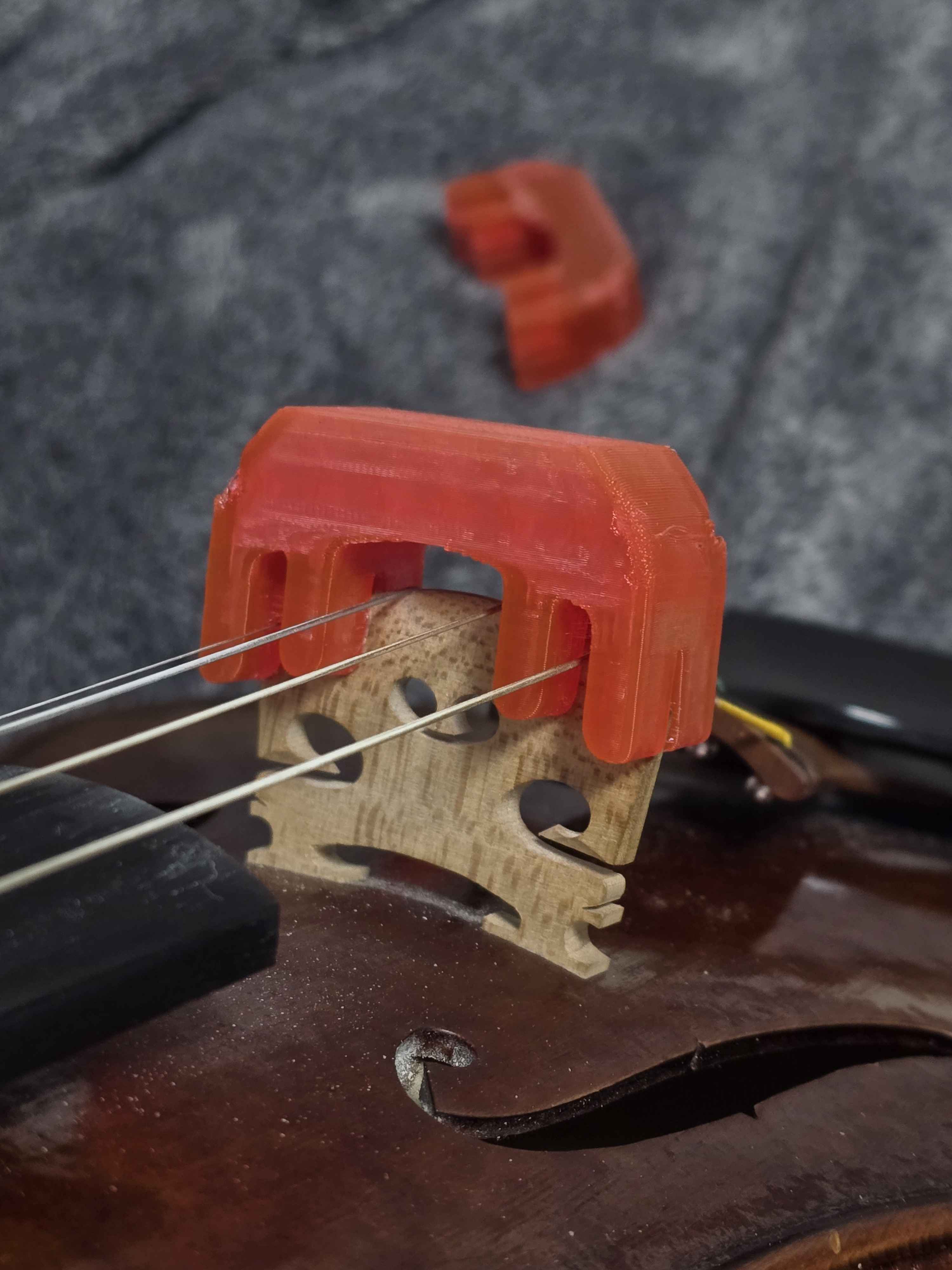 Best printed violin practice mute 4/4