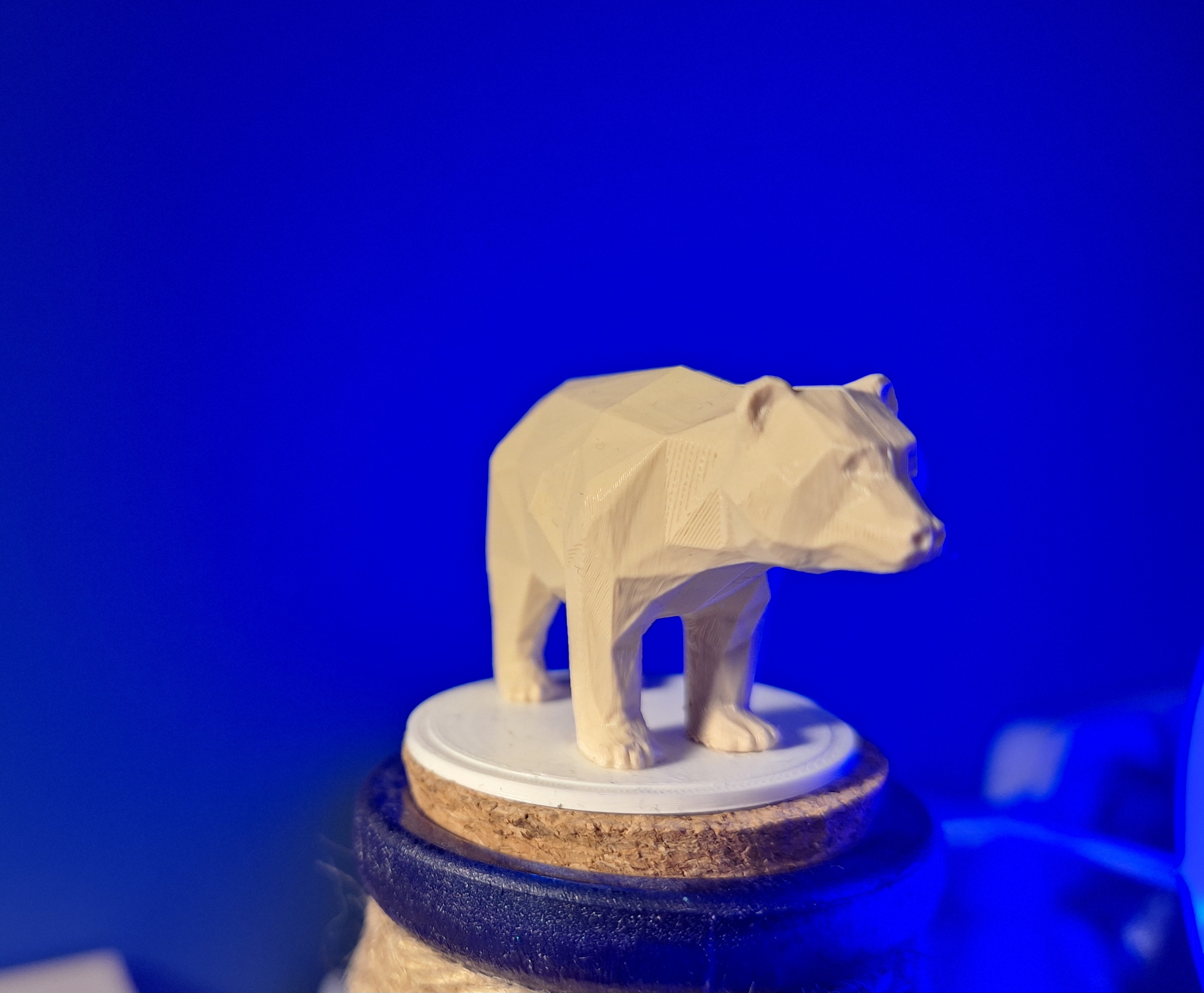 Low poly bear for TTRPG — miniatura 2