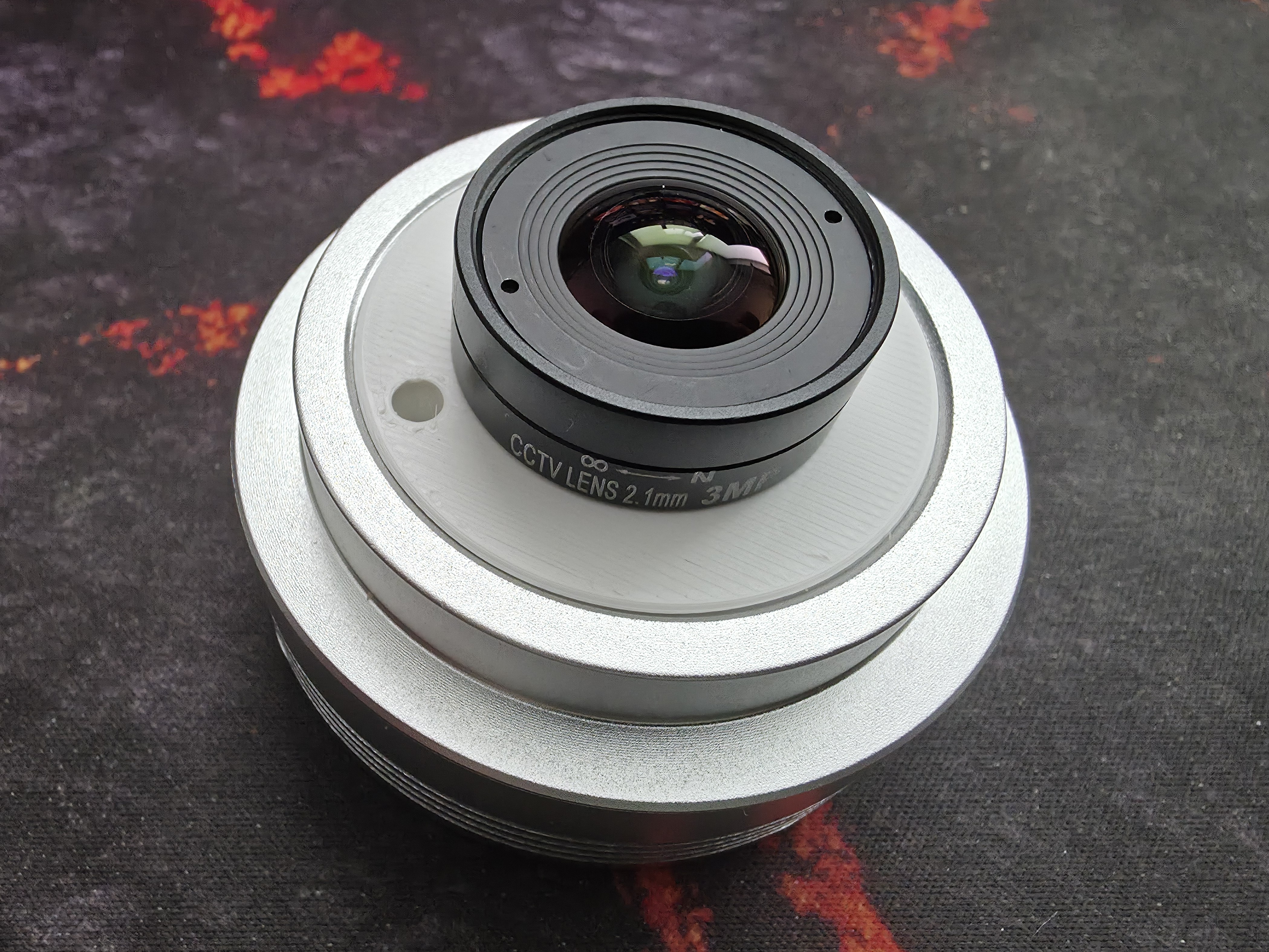 M42 x 0.75mm to C / CS mount adapter - ZWO ASI035MM