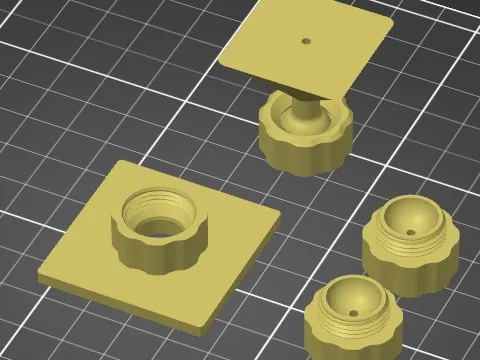 Extra accessories for holder arms (remix)