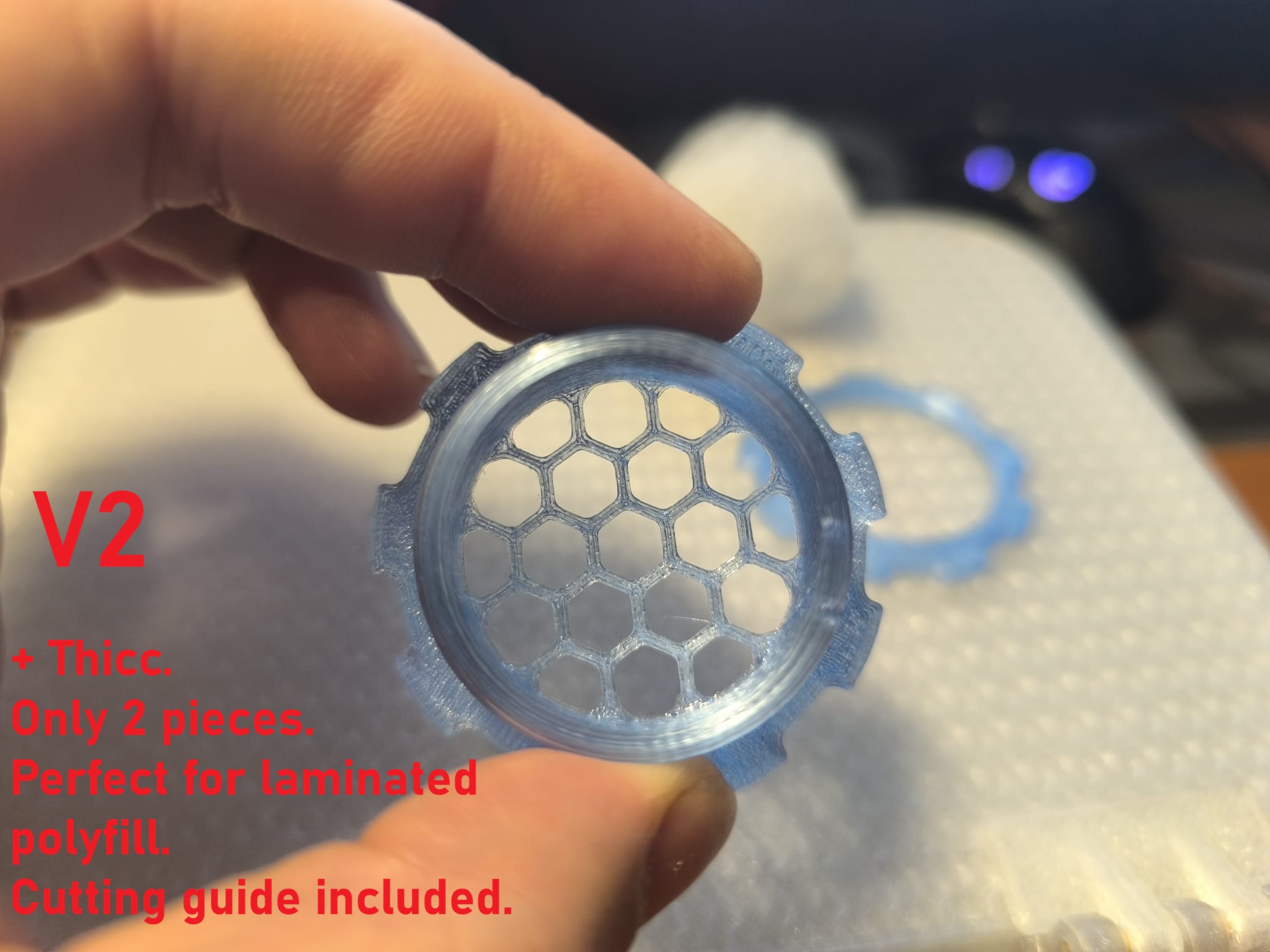Air filter, FAE filter for monotub, shoebox, fruiting chamber. 3D model