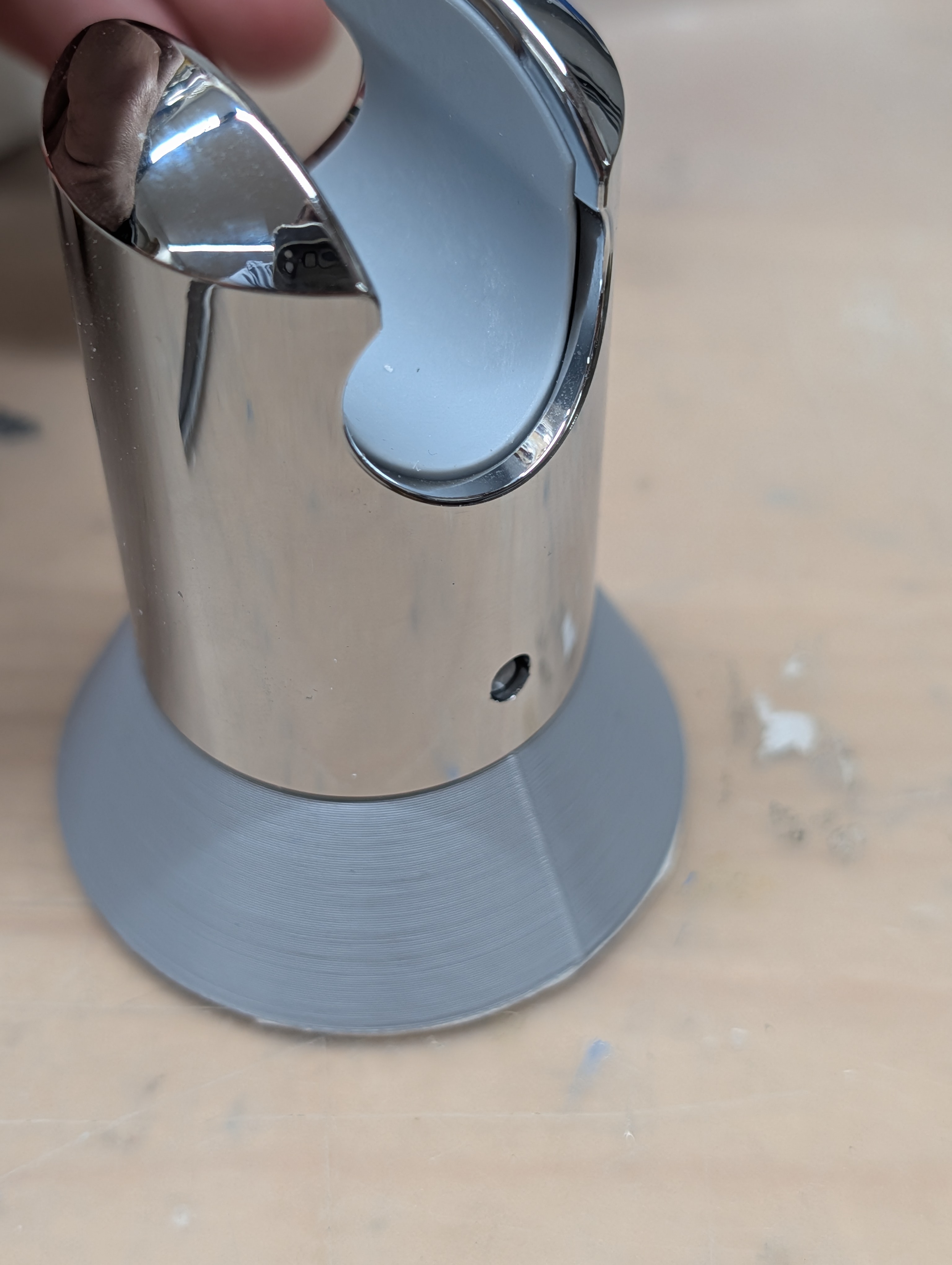 Adapter for Grohe Tempesta Bidet Holder - to glue it to the tiles