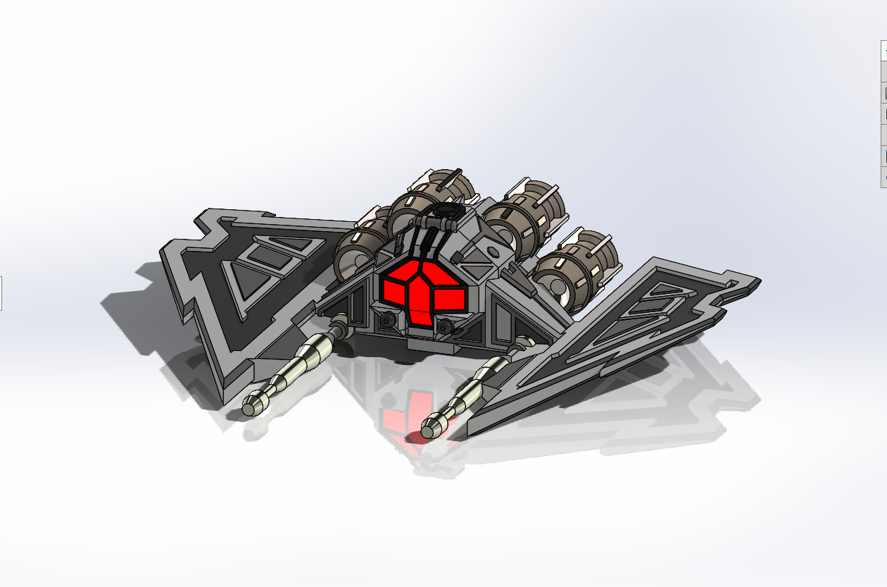 Mark VI-a Supremacy-class starfighter prototype