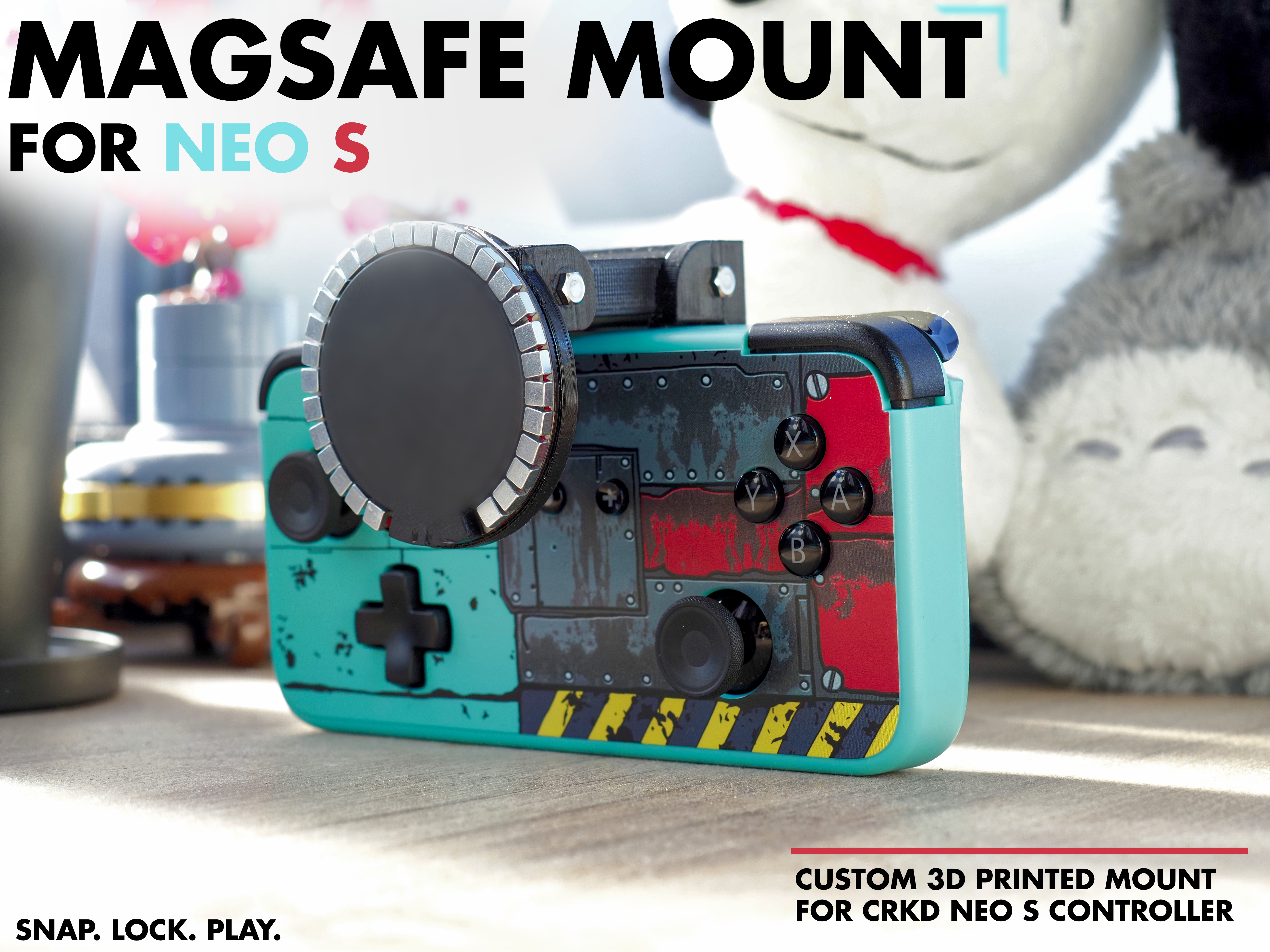 CRKD Neo S Magsafe Phone Mount