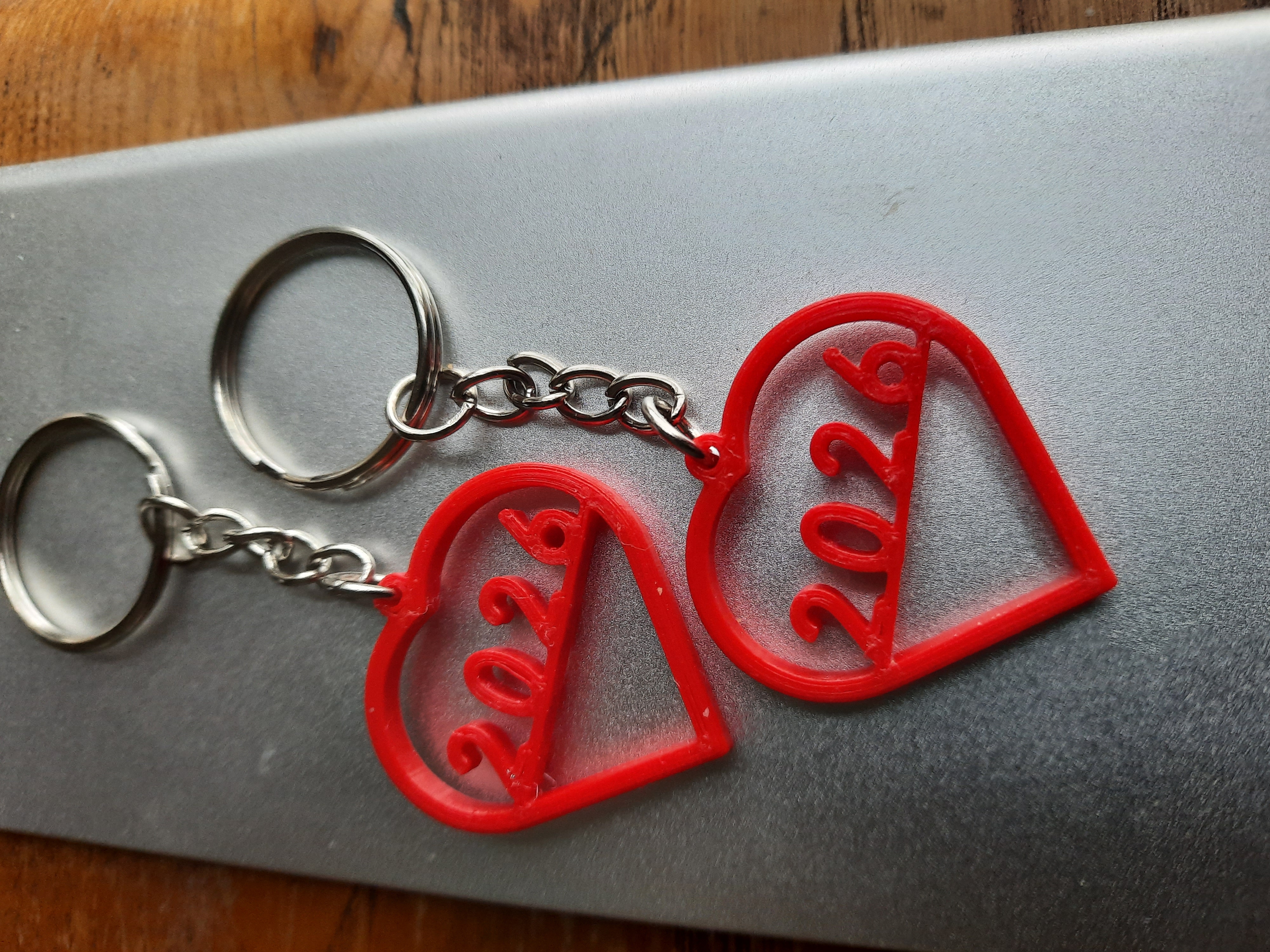Heart for keychain (2026)