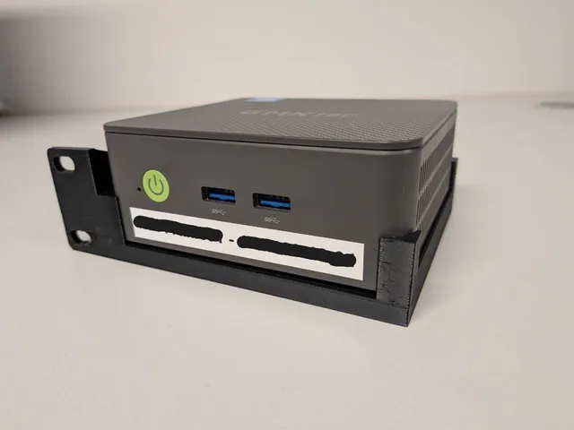 19" Rack Mount for GMKTec G3S Mini PC