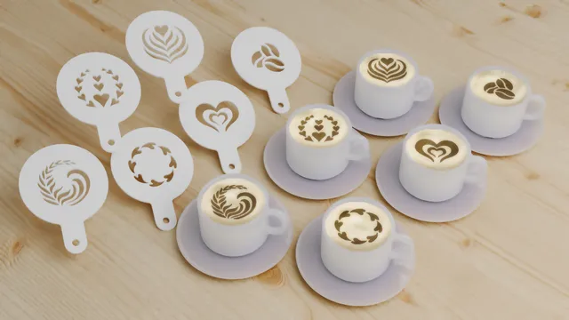 Coffee Stencils