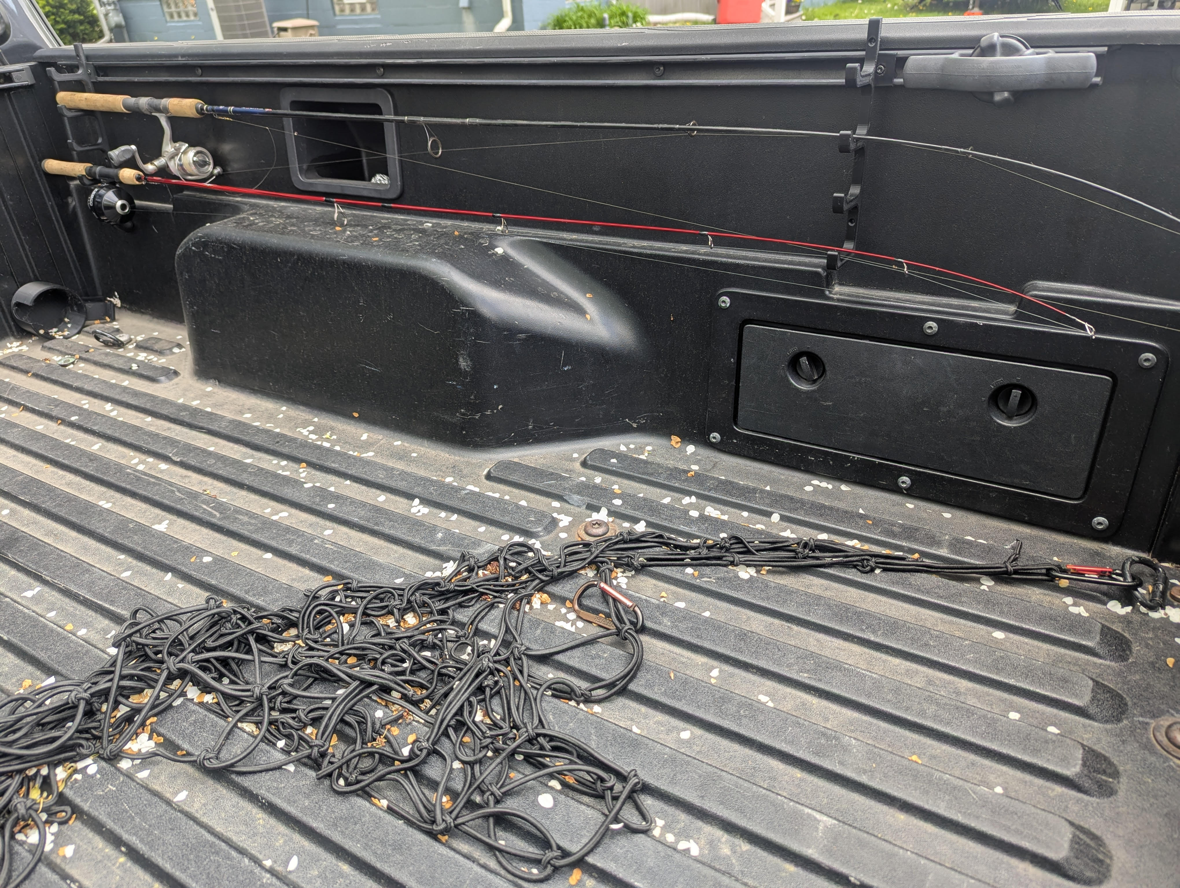 Fishing Pole Holder Toyota Truck Rail