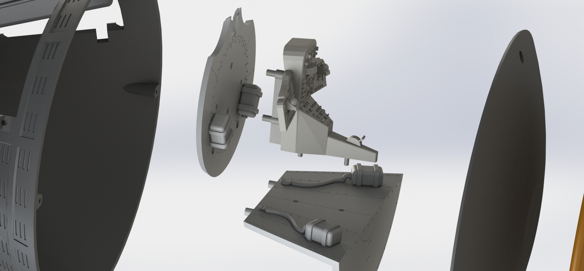 Mk2 Command Pod from Kerbal Space Program — miniatura 2