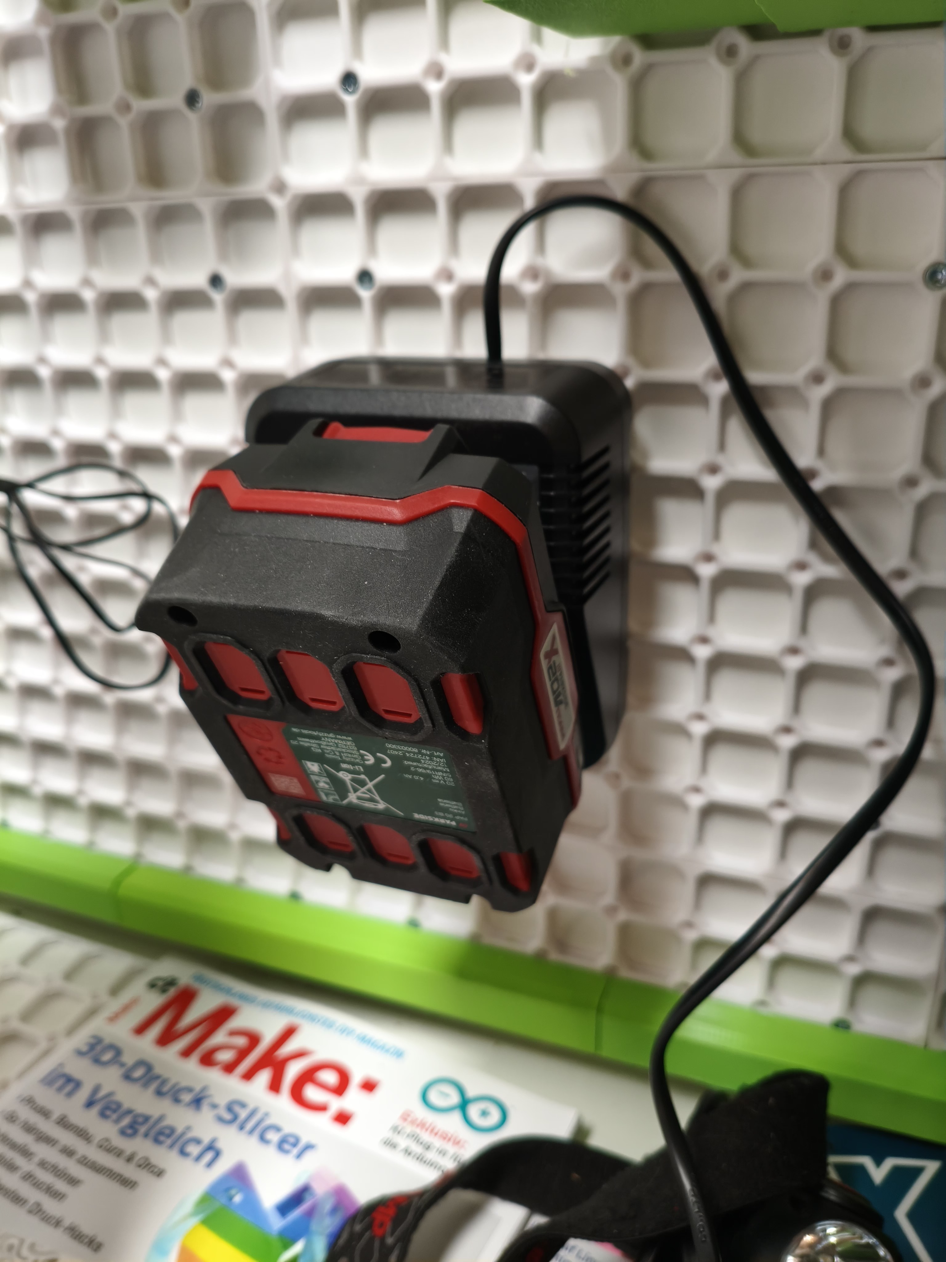 Einhell Power-X Charger opengrid/openconnect mount