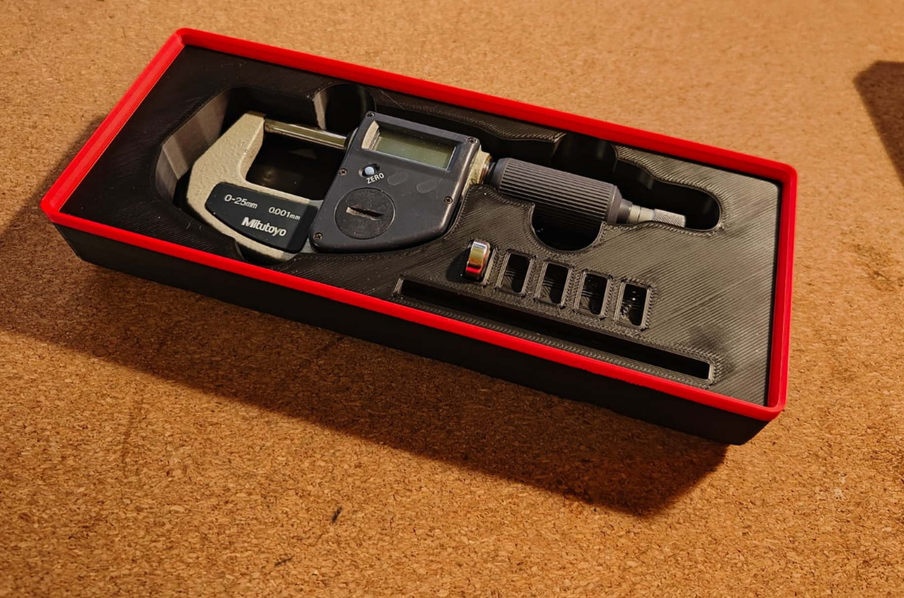 gridfinity mitutoyo 0-25mm 0.001 NO.293-801 micrometer