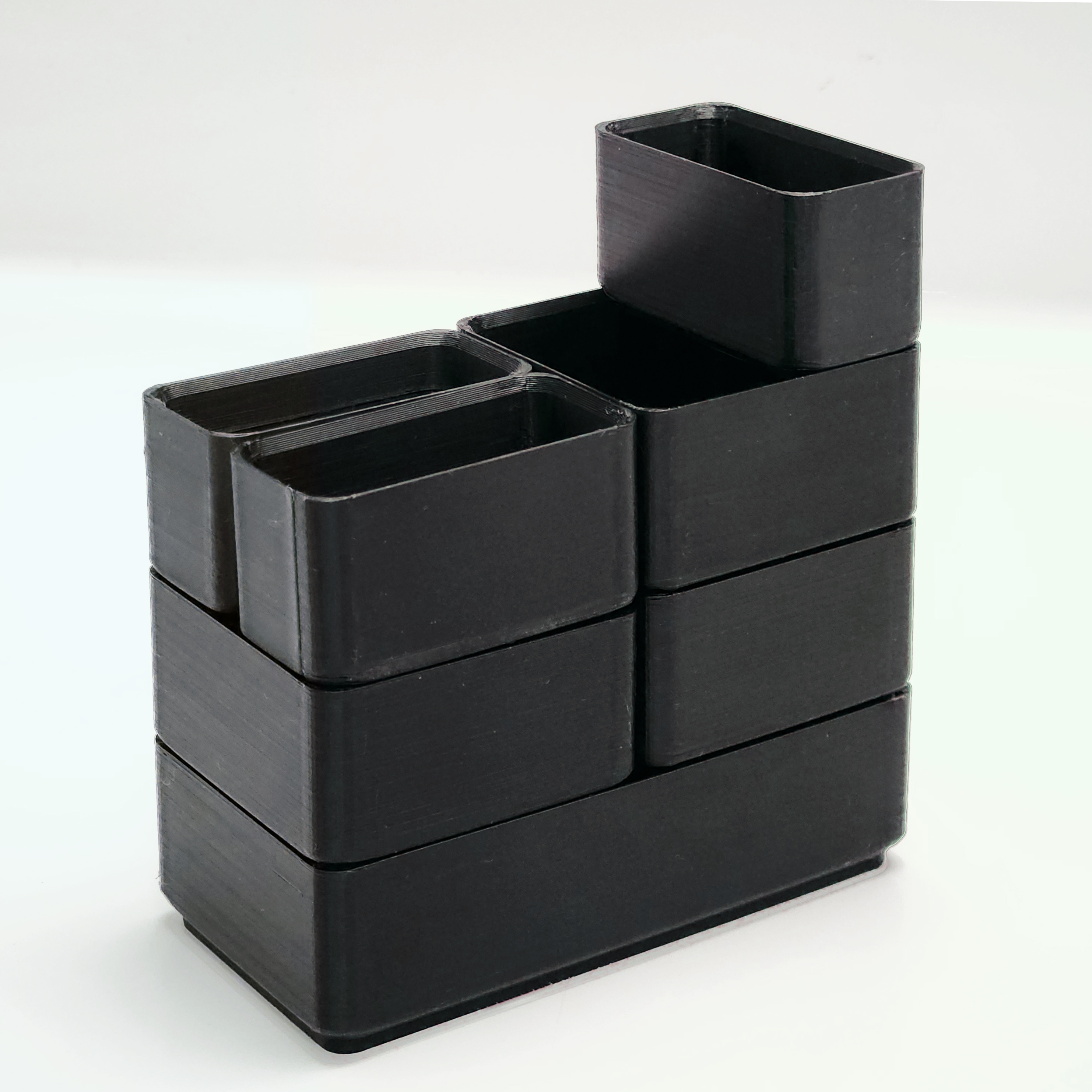 Miniatura 7 do modelo 3D Modular Stackable Project Trays