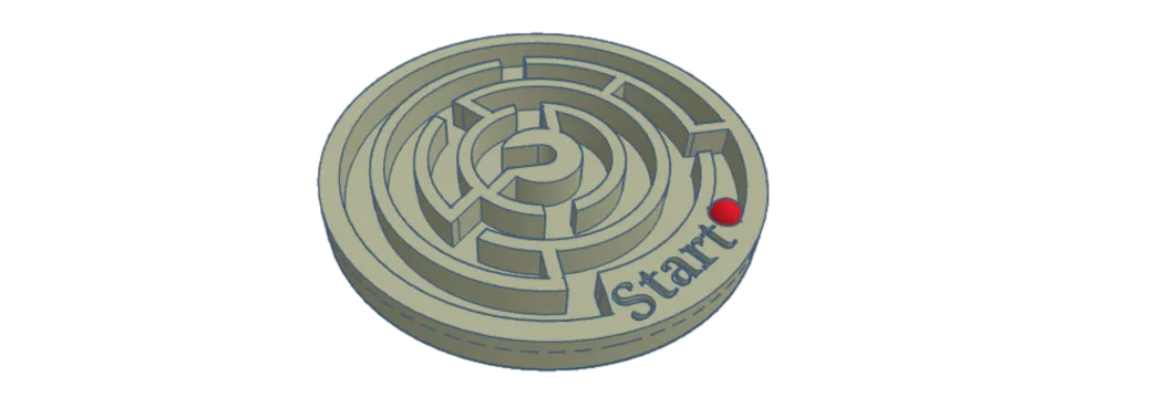 Labyrinth Disc by zoltán áddám | Download free STL model