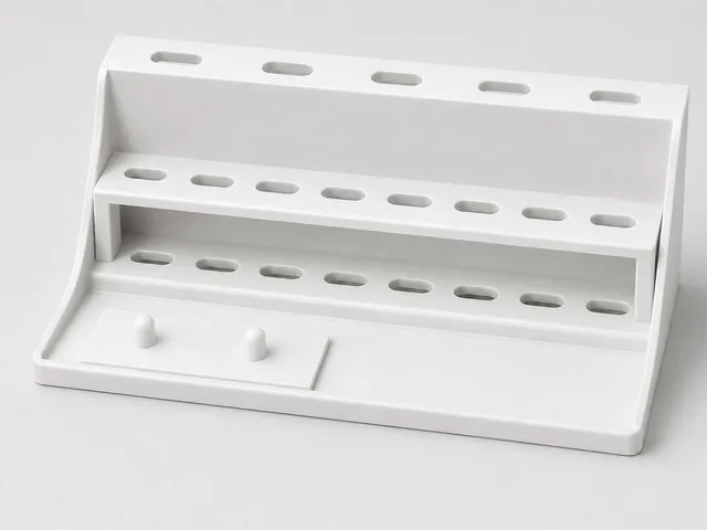 Bathroom organizer for manicure tools + SEYSOO toothbrush holder