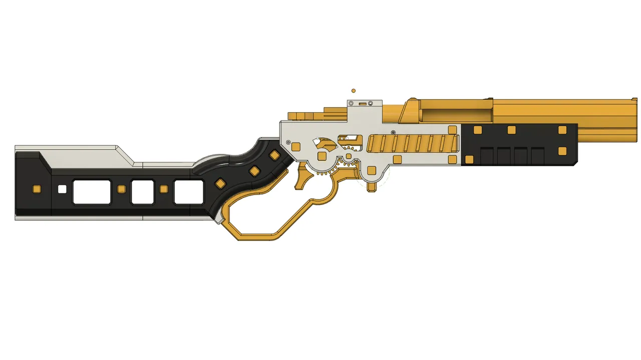 X-Shot Micro Reshell 8 v1.0 - Lever-Action by Domochevsky