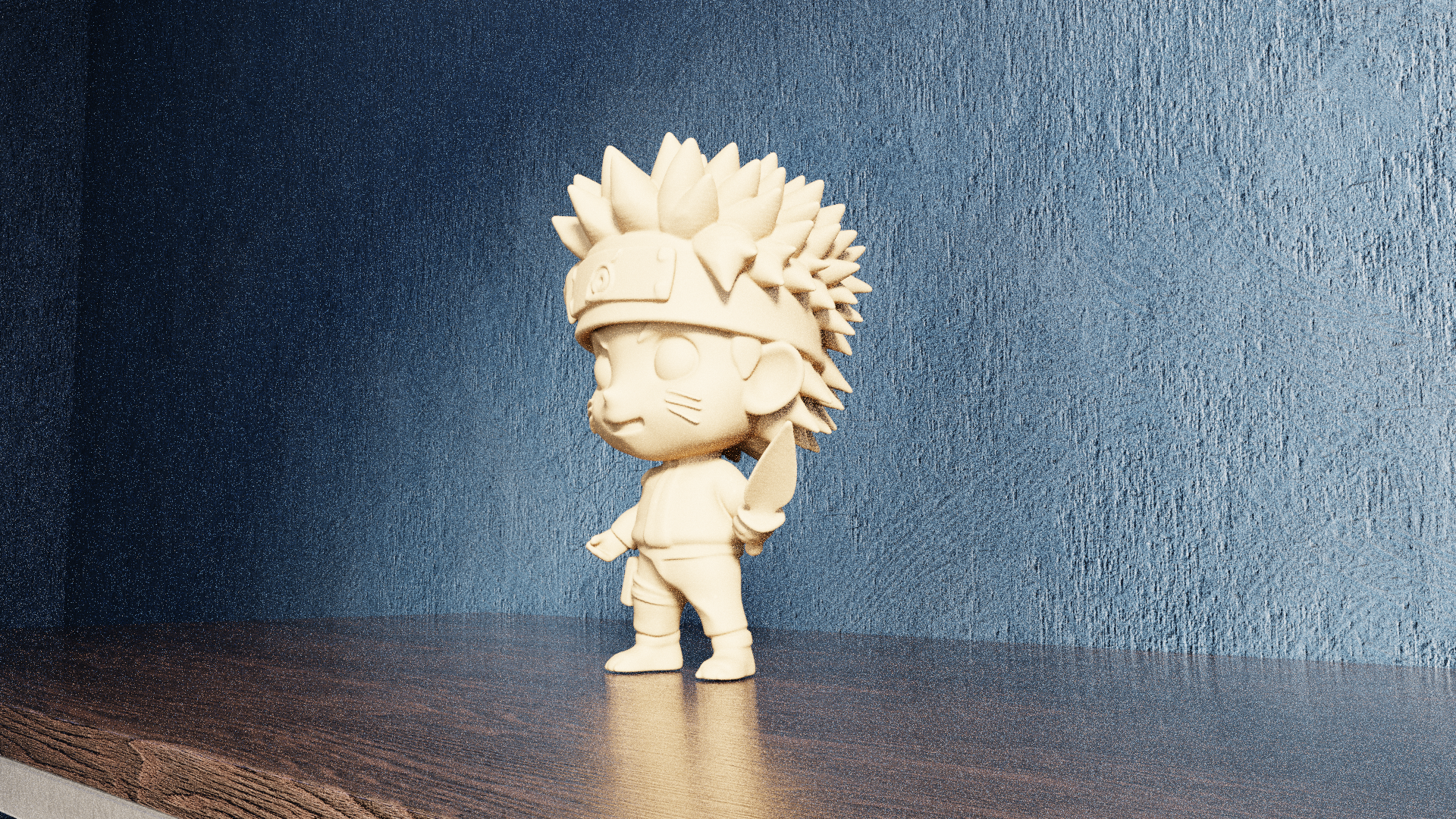 Miniatura 6 do modelo 3D Chibi Naruto