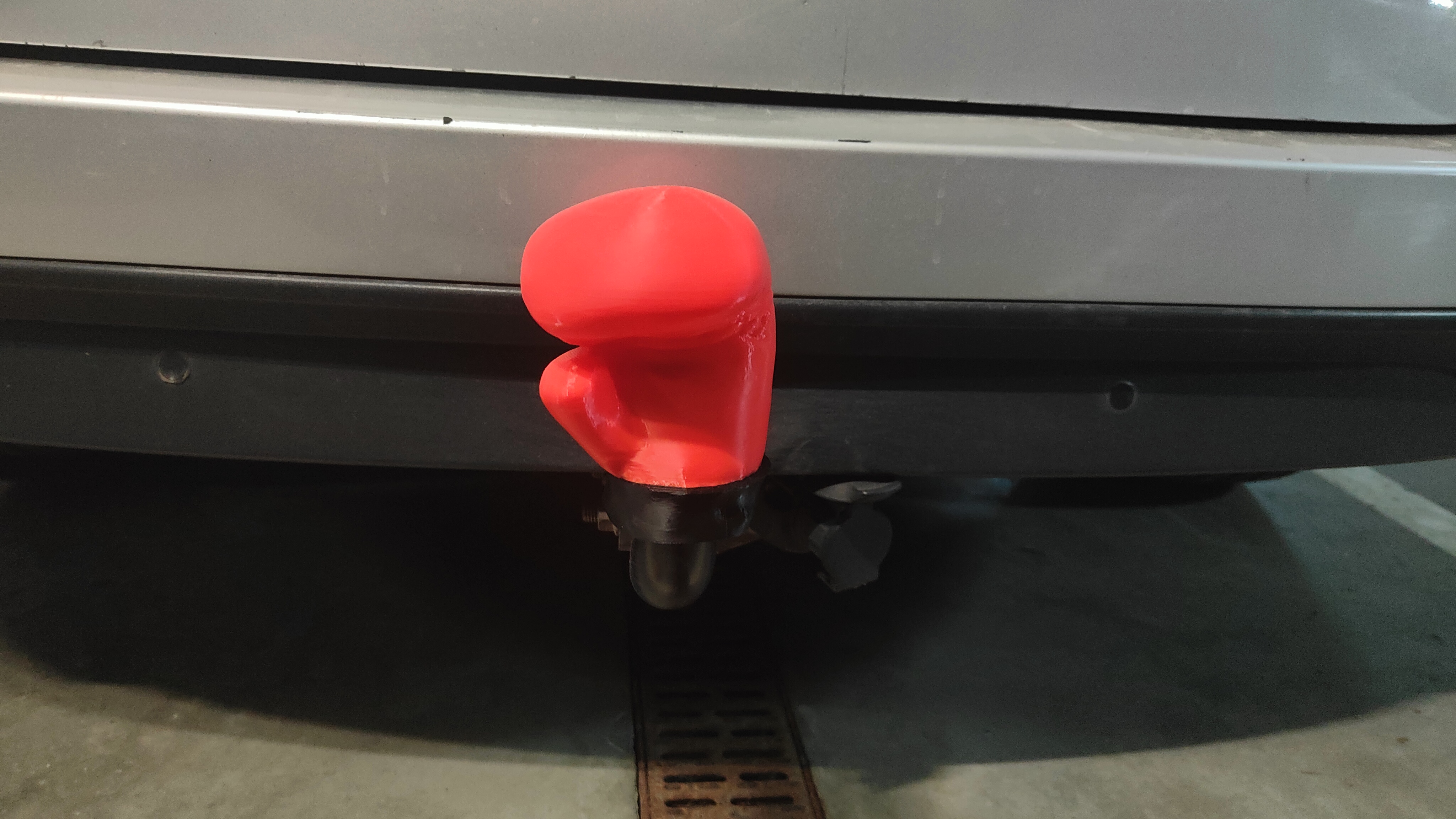 Boxing Glove car/tow hook cover