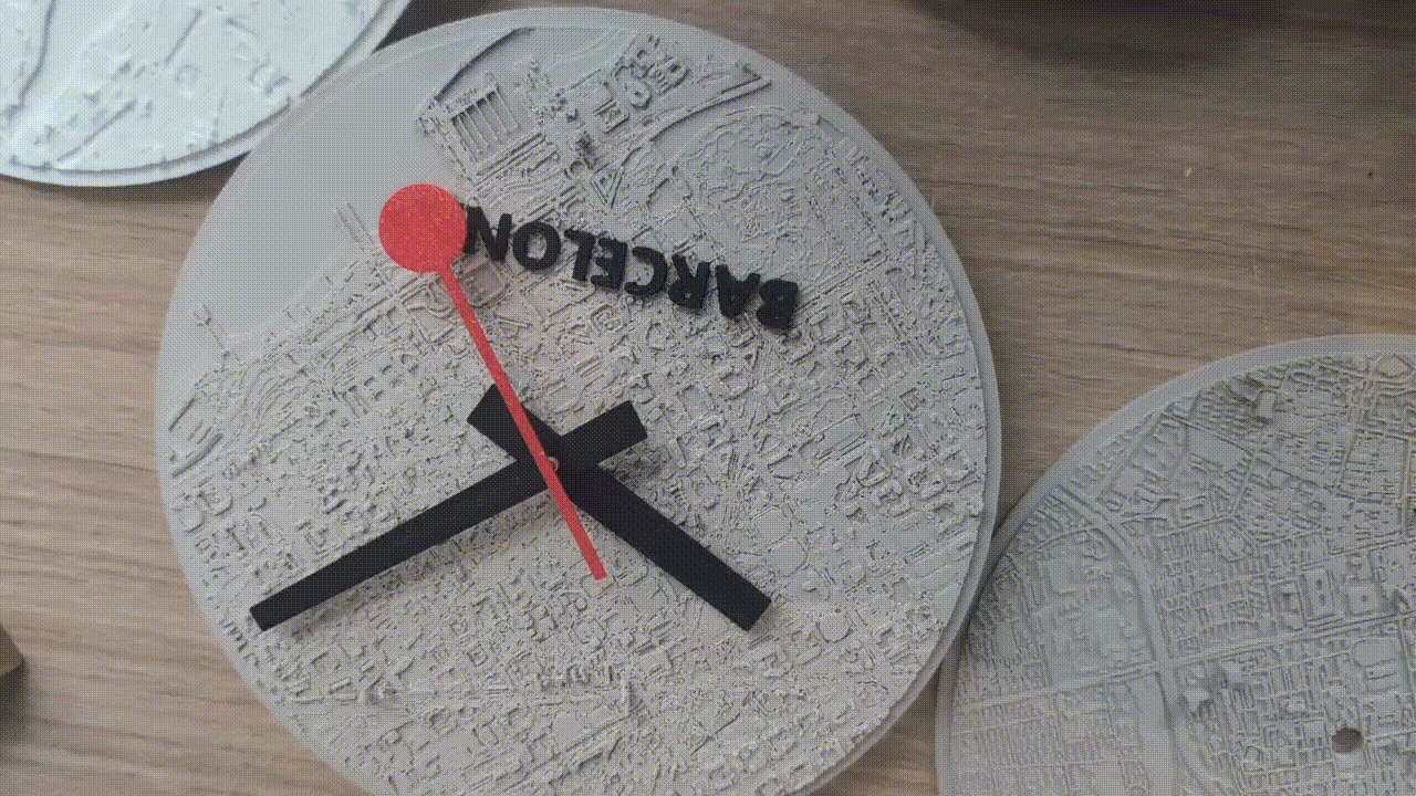 Geographic map clocks — miniatura 5