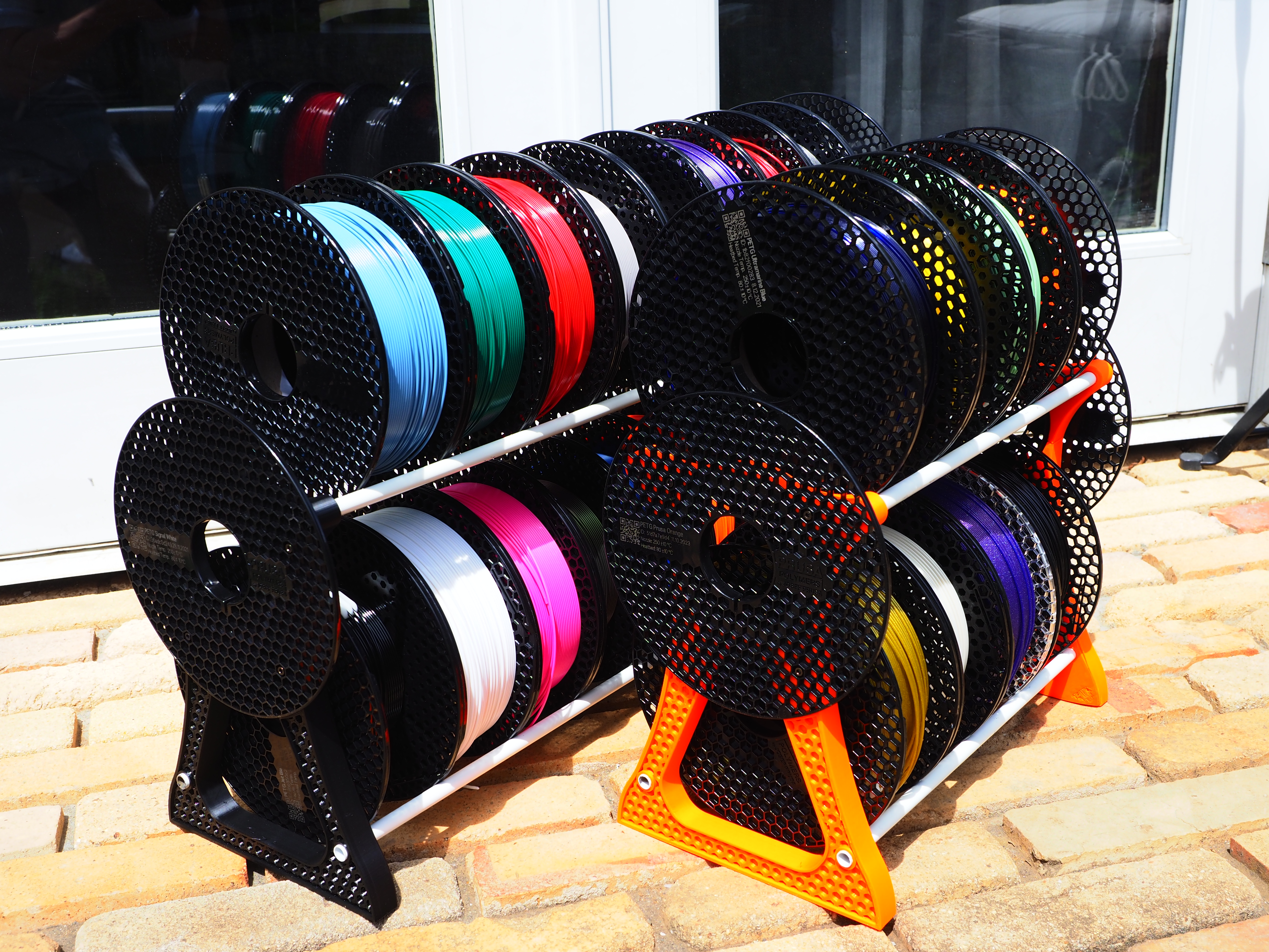 Spool Reuse Spool Rack