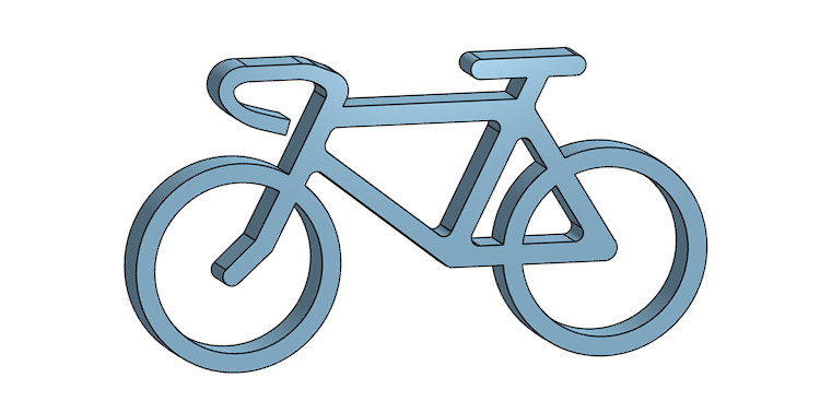 Basic Road Bike Outline
