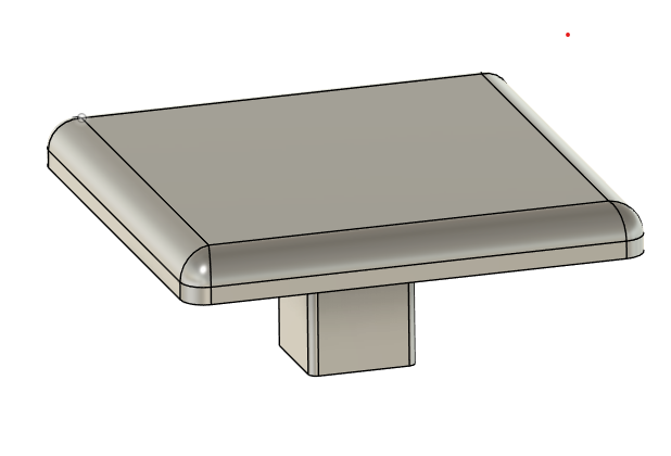 3030 Aluminum Extrusion End Cap